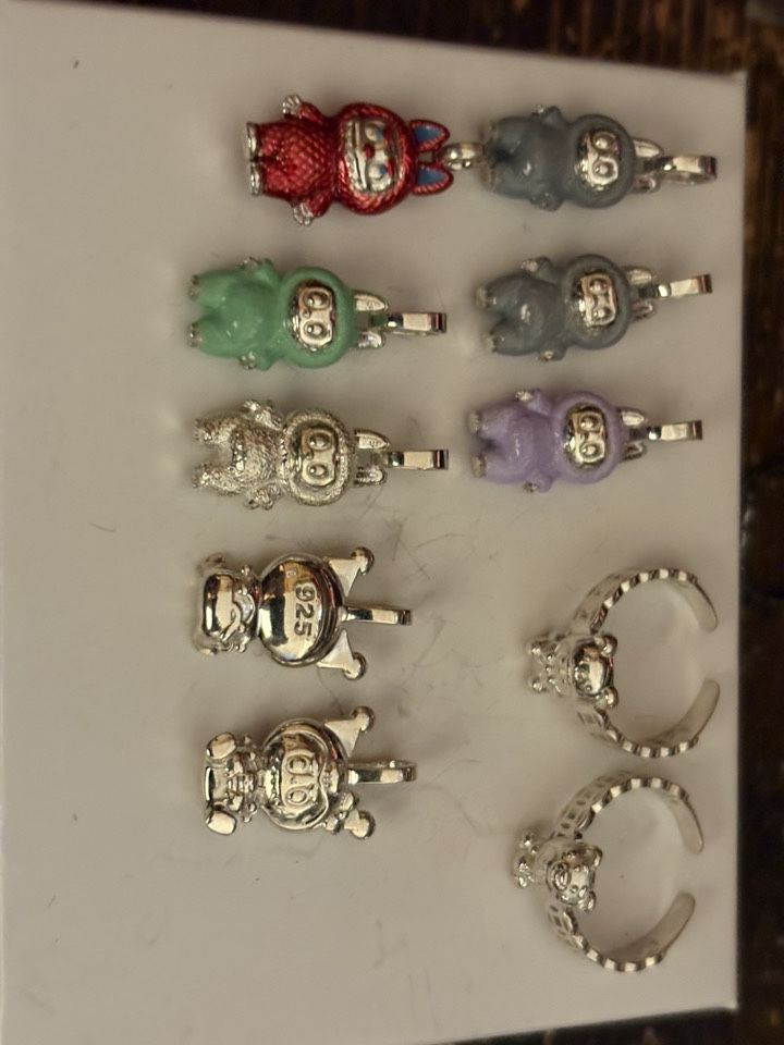 Sterling Silver 925 Custom Labubu Jewelry 