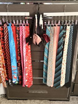 Assorted Ties & Adjustable Bow Ties