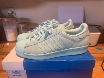 ADIDAS superstar rt blue siz 10