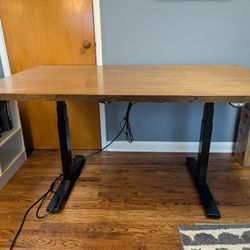 Beautiful Large Standing Or Sitting Desk