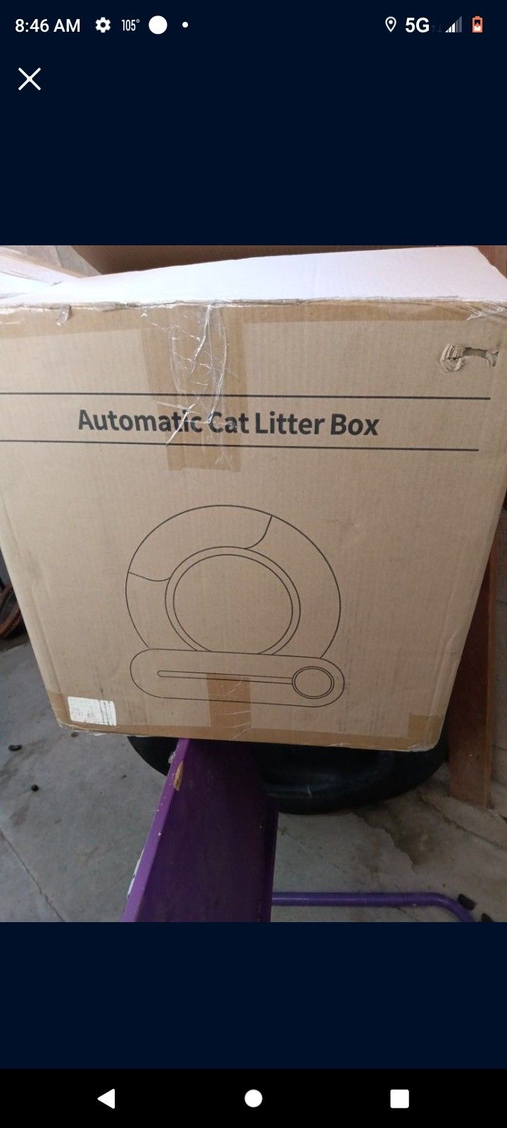 AUTOMATIC CAT LITTER BOX