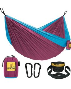 Wise Owl Outfitters Camping Hammock Large
