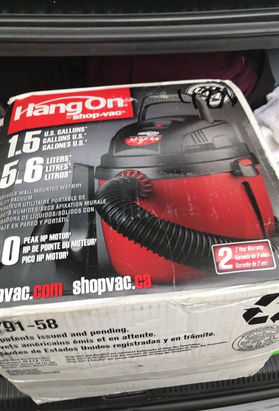 Shop vac