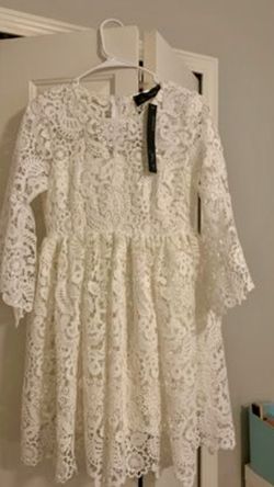 White Lace Dress