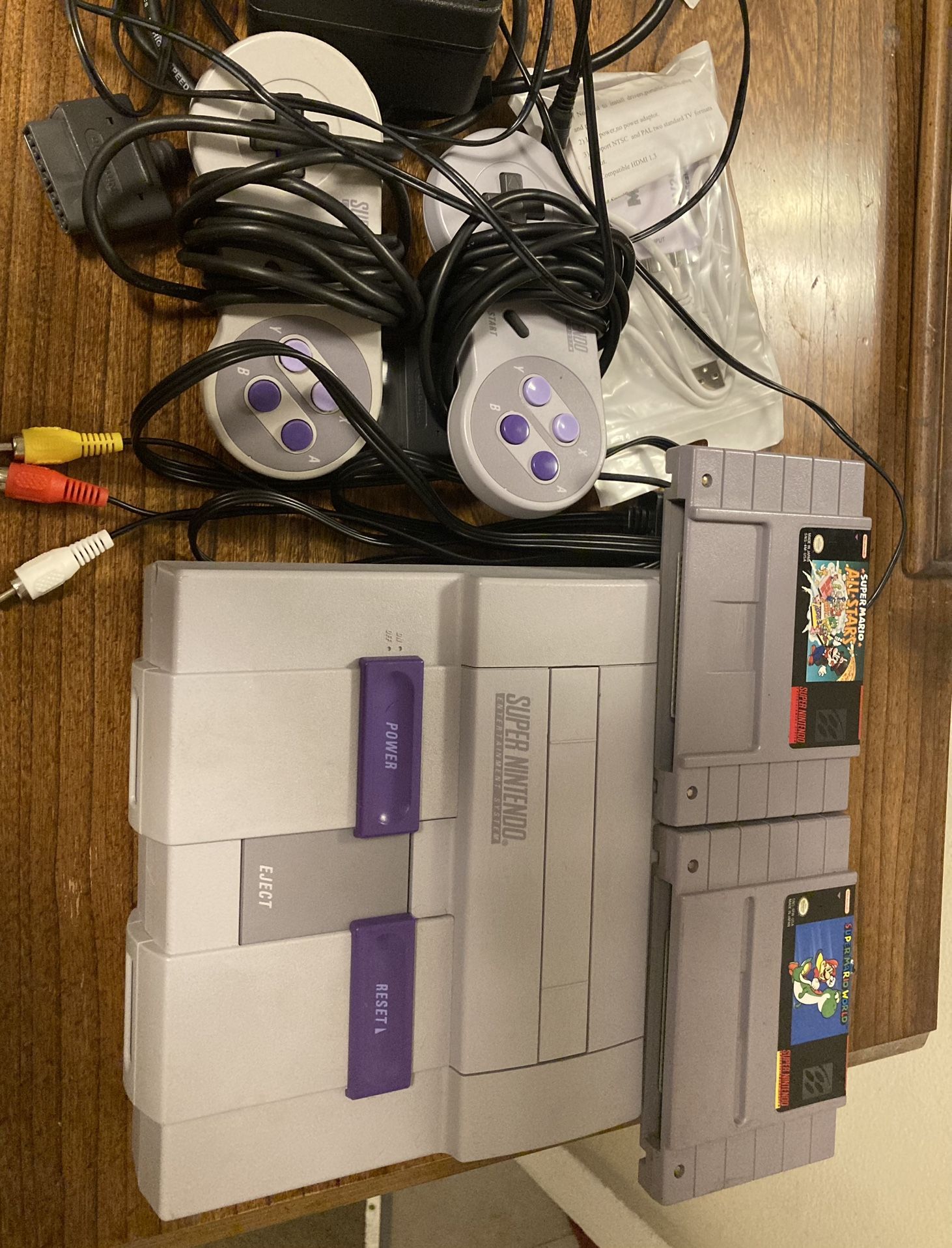 Super Nintendo Mini Console In Excellent Condition With Super Advantage  Controller for Sale in Johnstown, NY - OfferUp