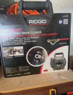 RIDGID FlexShaft K9-12 Wall-to-Wall Drain Cleaner
