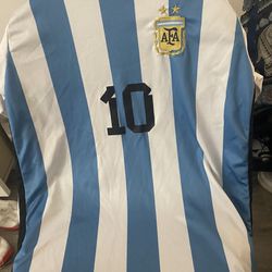 MESSI ARGENTINA JERSEY SIZE L