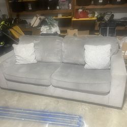 Large Gray Couch