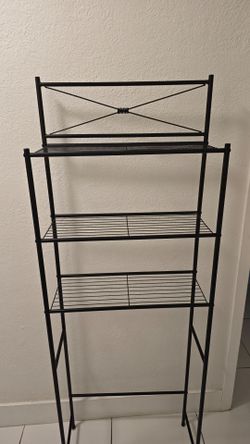 Over the Toilet Storage and Toilet Paper Holder & Storage