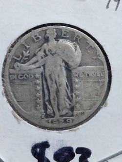 1929-S Standing Liberty Silver Quarter