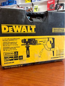 Dewalt new 1 1/8” rotary hammer