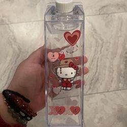 Hello Kitty / Benito Milk Carton Bottle