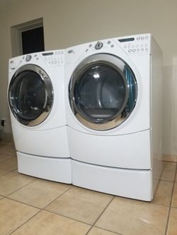Whirlpool washer and electric dryer free deliver And Installation 6 Month Warranty...