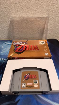 Zelda Ocarina of Time N64 Reproduction Complete in Box
