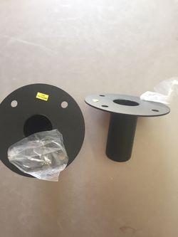 2) Speaker stand metal cup holders