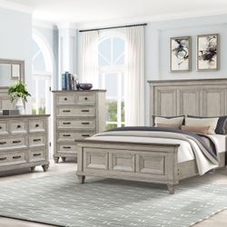 4 Pcs Queens Bedroom Set On Sale $1799