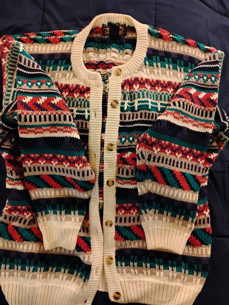 Eddie Bauer Button Sweater