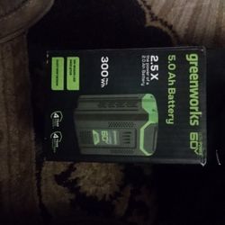 Greenworks 60 Volts Ultra Power Battery 