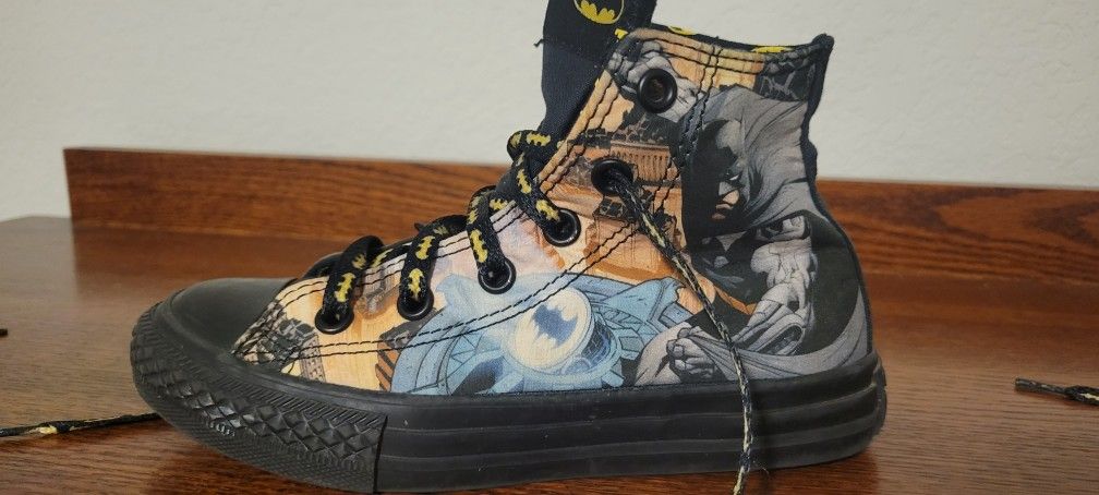 Converse Kids Shoes 12Y Batman