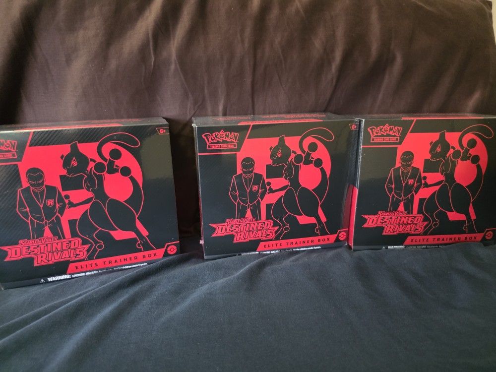 Pokemon Destined Rivals Etb Sealed