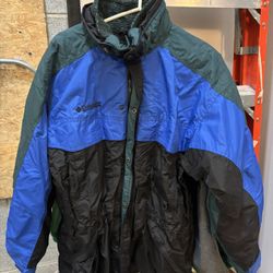 90s Retro Columbia Williwaw Winter Jacket - Large