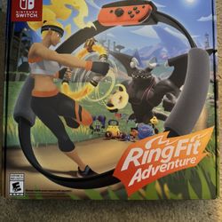 Nintendo Switch Ringfit Adventure Game