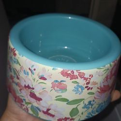 The Pioneer Woman Floral Dog Bowl 