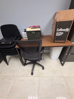 2 small desks