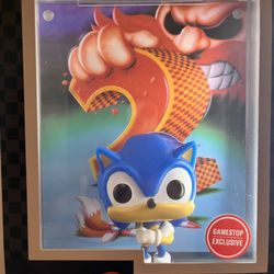 Sonic 2 Funko Pop! Game Cover