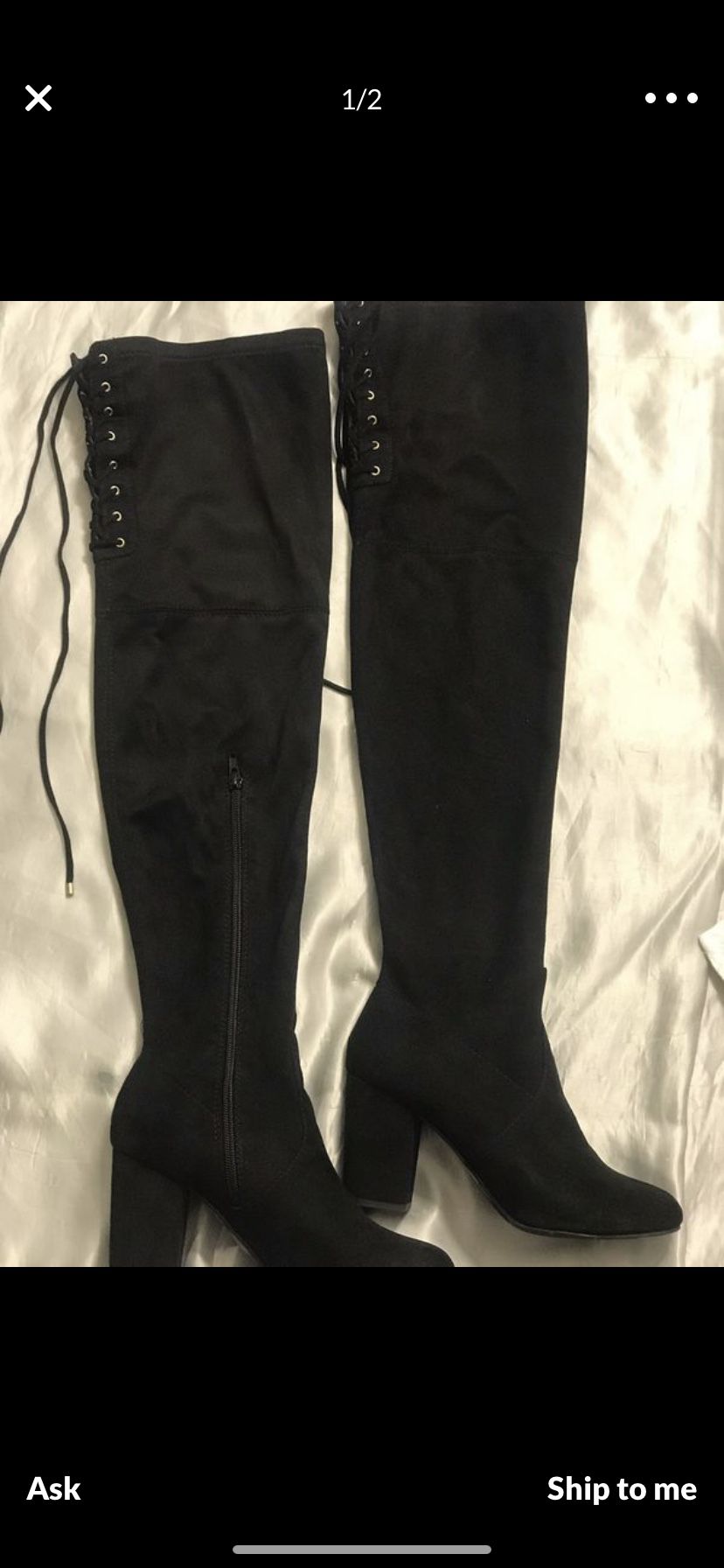 Thigh High Celia Boots size 8
