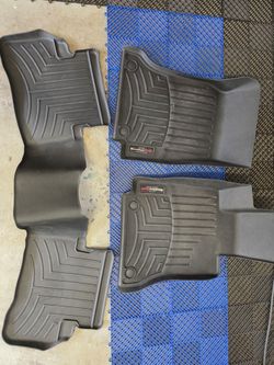 2014 to 2021 W205 Sedan Mercedes C300 C400 C43 Weather Tech All Weather Mats