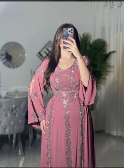Mauve Caftan
