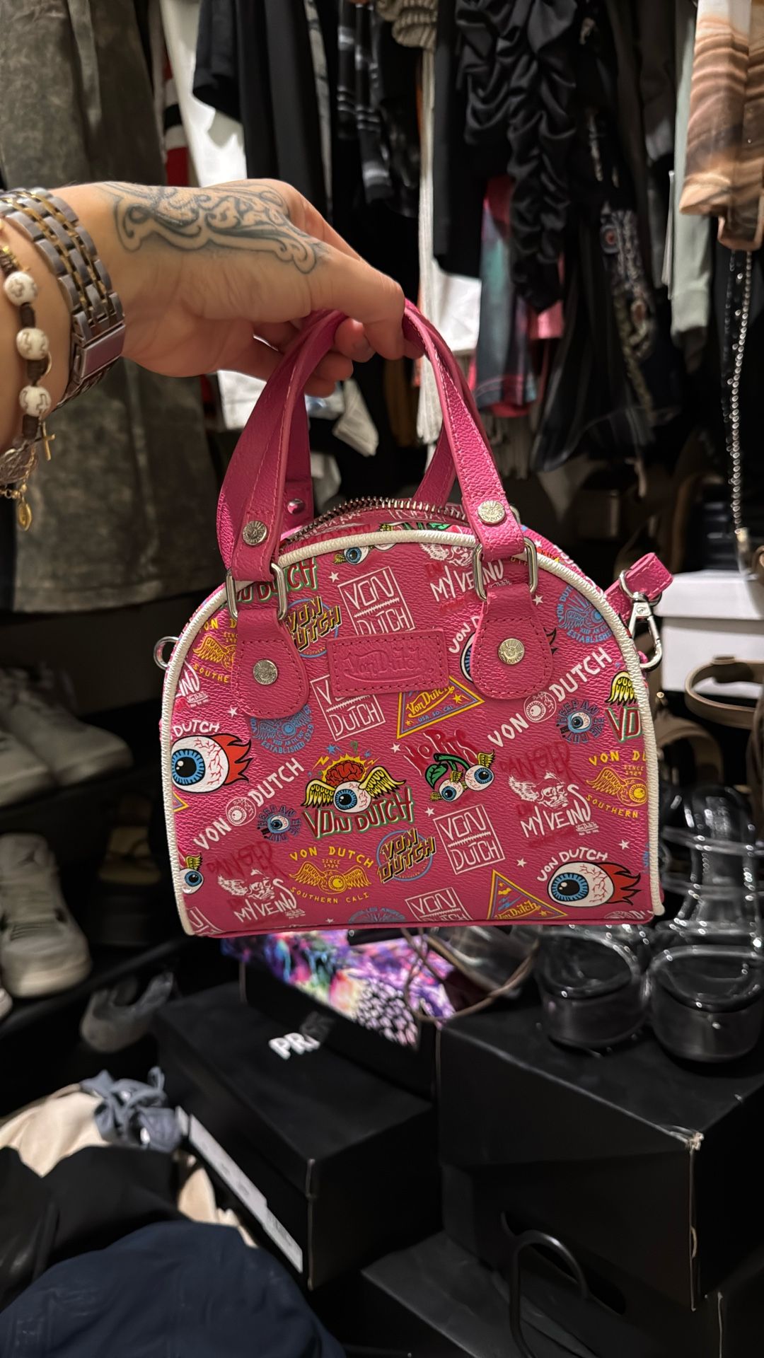 Brand New Von Dutch Purse Used Once 