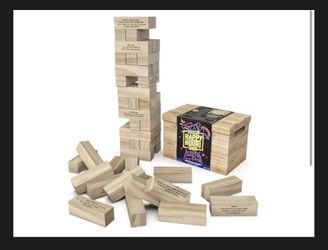 Spin Master Games, Happy Hour Tower Spin Master Games, Happy Hour Tower, Giant Jumbling Wooden Blocks, College Game, Bachelorette Party, House Party, 