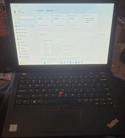 Lenovo ThinkPad X280 LAPTOP