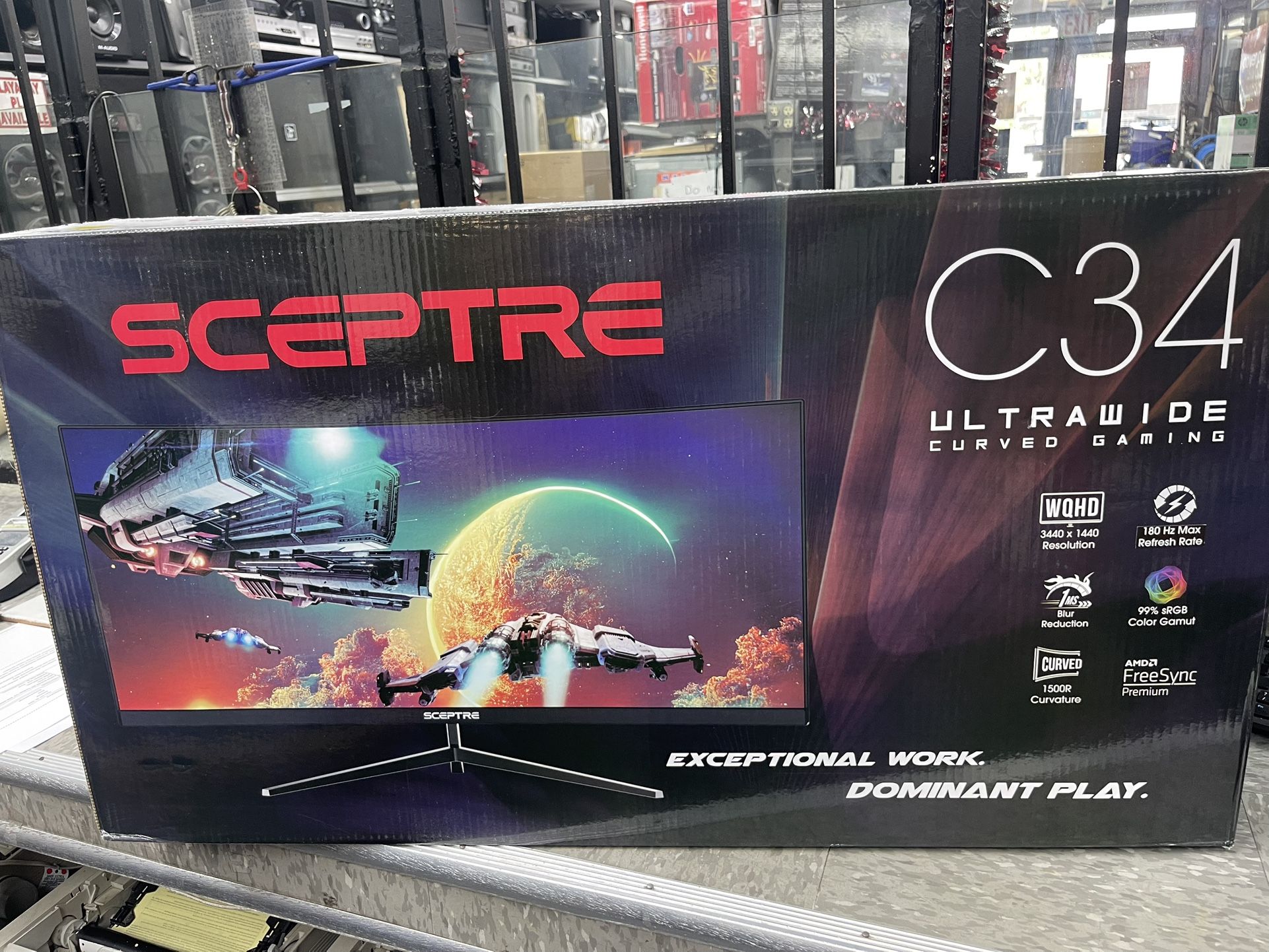 Scrptre C34 Ultra Wide Curve Monitor