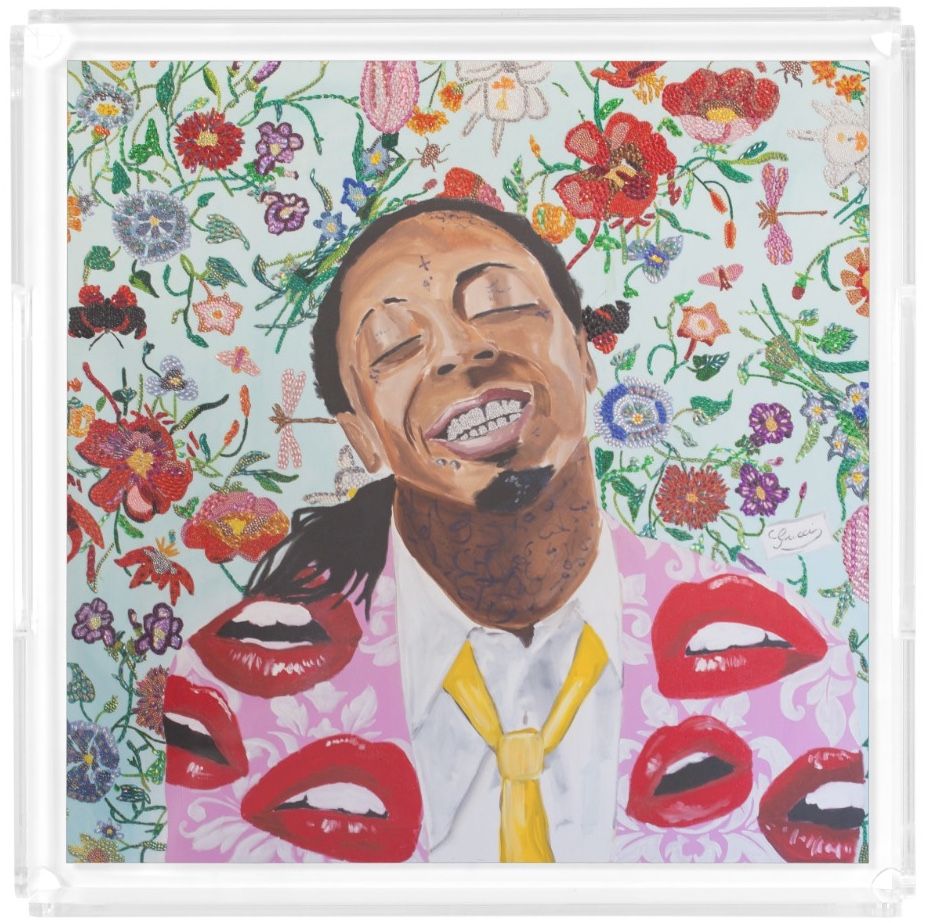 Ashley Longshore Lil Wayne Tray