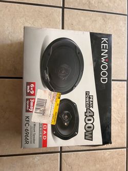 Kenwood KFC-6966R 6x9 3-Way Car Speakers