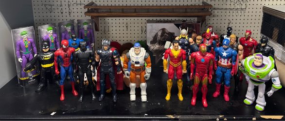 Big action figure collection