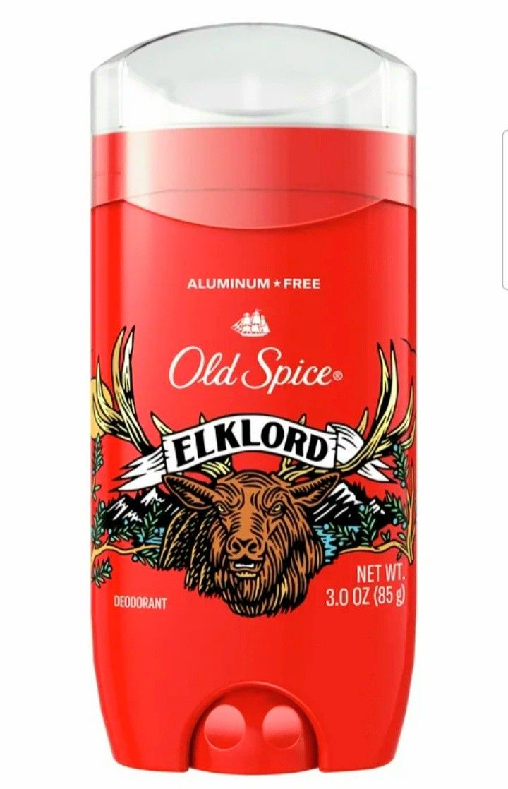 OLD SPICE ELKLORD ALUMINUM FREE DEDORANT 3 OUNCE