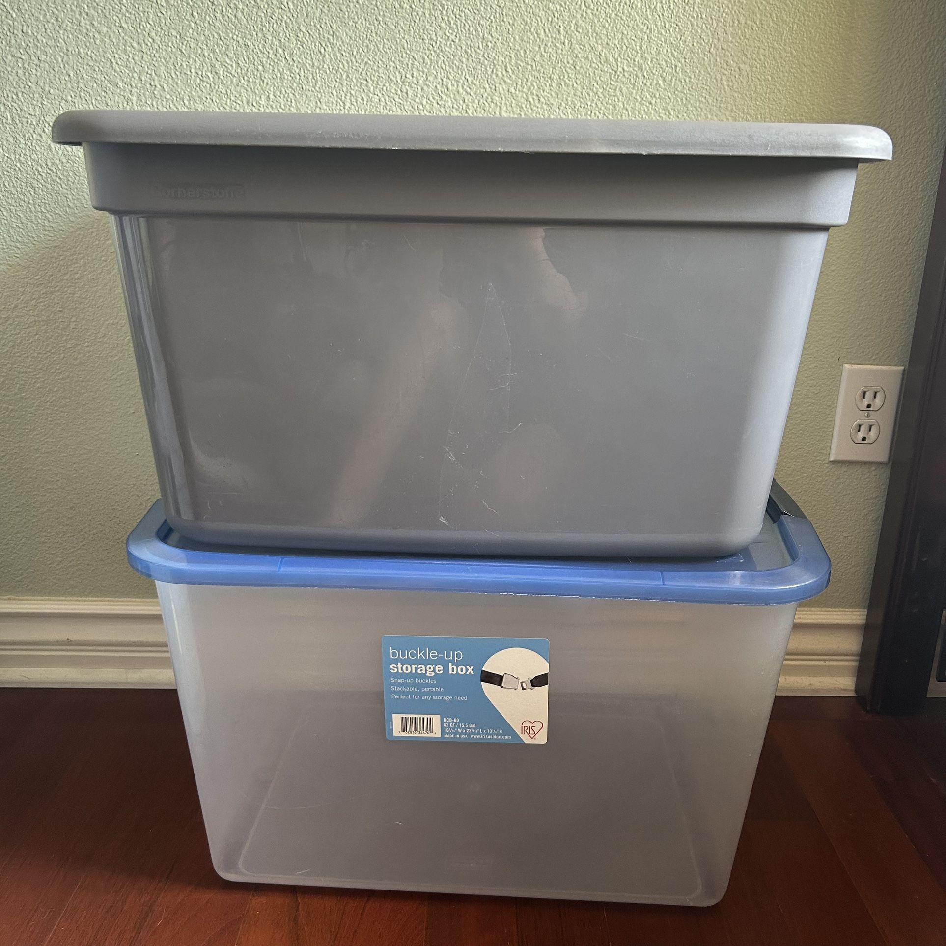 Large Plastic Storage Boxes