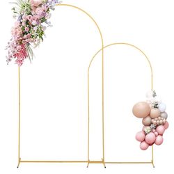 Metal Arch Backdrop Set 