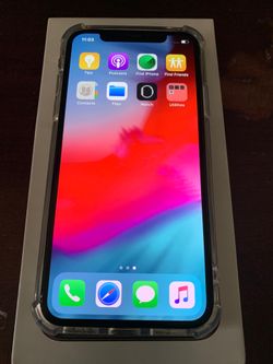iPhone X 256gb silver att cricket