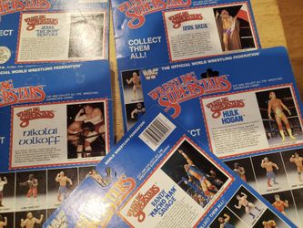1984 ljn wrestling cards