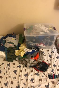 Tons of baby clothes
