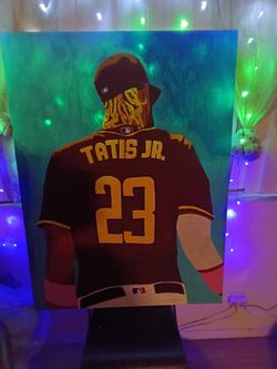 Original oil painting. Fernando Tatis Jr