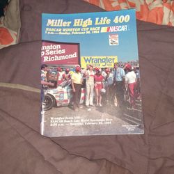 Vintage Miller High Life 400 Souvenir Magazine