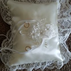 Wedding Ring Bearer Pillow 