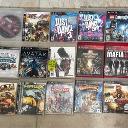 Lot of 25 PS3 Games