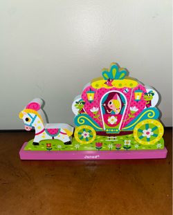 Janod Princess Magnetic Vertical Puzzle